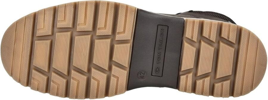 TOM TAILOR Veterboots chocoladebruin zwart - Foto 6
