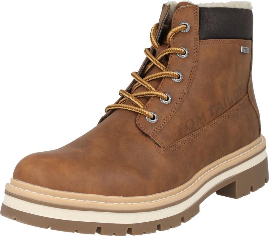 Tom Tailor Bruine Comfort Veterschoenen voor Dames