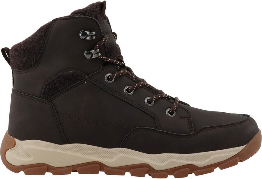 Tom Tailor Waterdichte veterschoenen met voering mokka - Foto 2