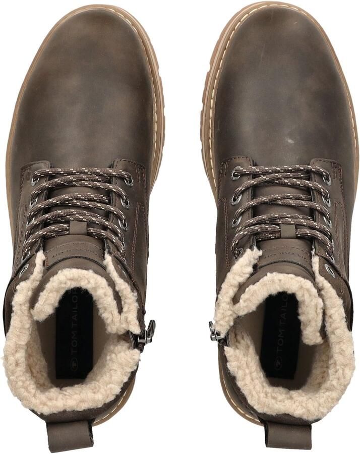 Tom Tailor Denim Waterdichte laarzen met voering mokka - Foto 4