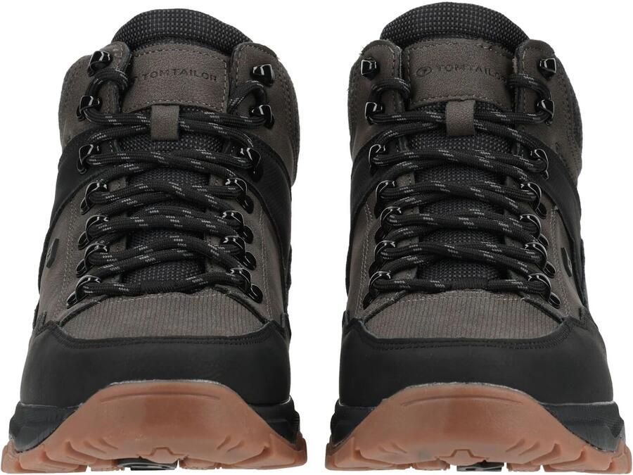 TOM TAILOR Veterboots donkerbruin zwart - Foto 3