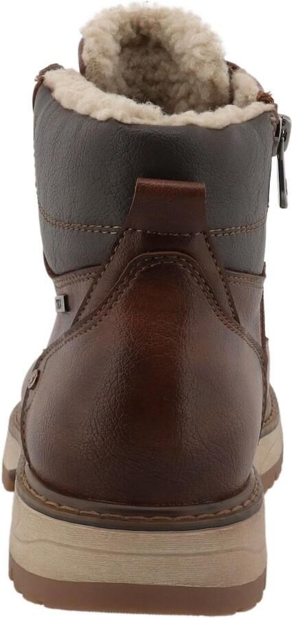 TOM TAILOR Veterboots karamel donkerbruin - Foto 5