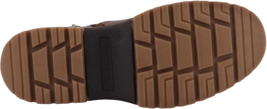 TOM TAILOR Veterboots karamel donkerbruin - Foto 6