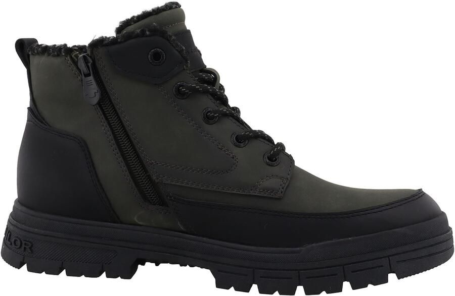 TOM TAILOR Veterboots spar zwart