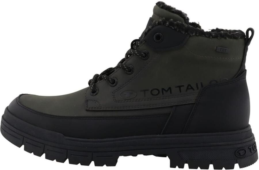 TOM TAILOR Veterboots spar zwart - Foto 2
