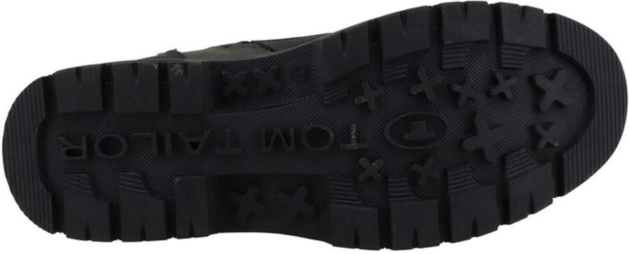 TOM TAILOR Veterboots spar zwart - Foto 4