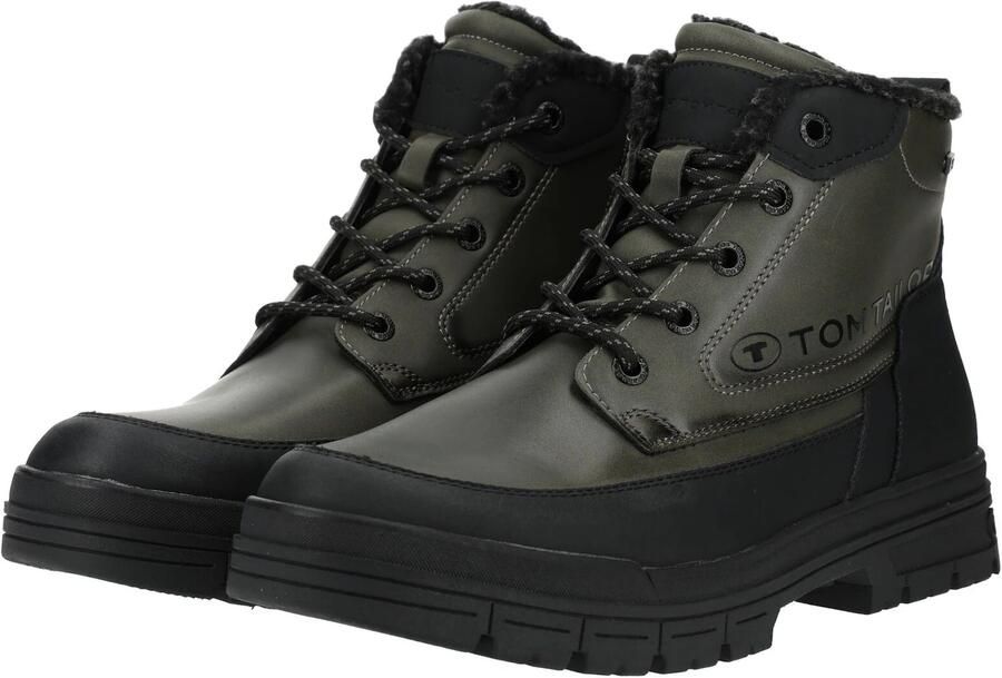 TOM TAILOR Veterboots spar zwart - Foto 5