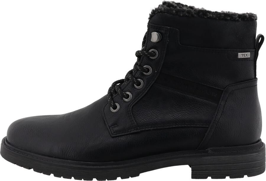TOM TAILOR Veterboots zwart