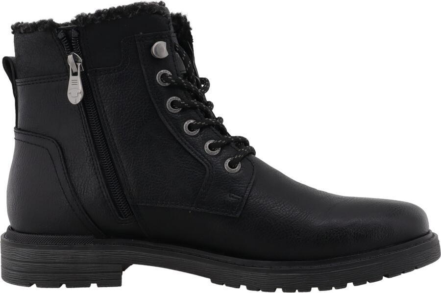 TOM TAILOR Veterboots zwart - Foto 2