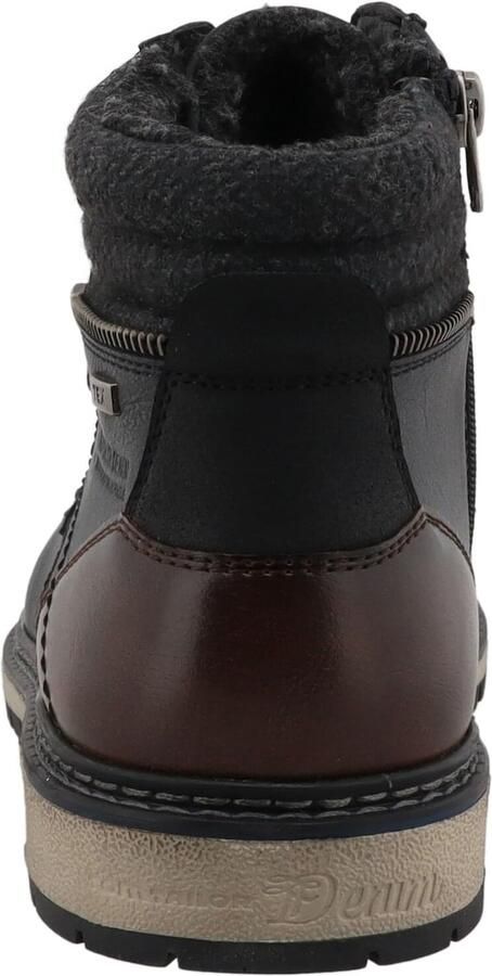 TOM TAILOR Veterboots zwart - Foto 4