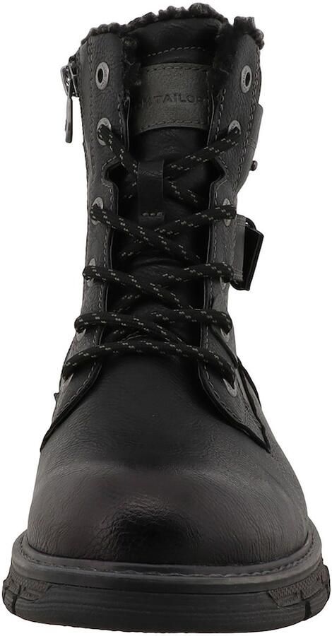 TOM TAILOR Veterboots zwart - Foto 3