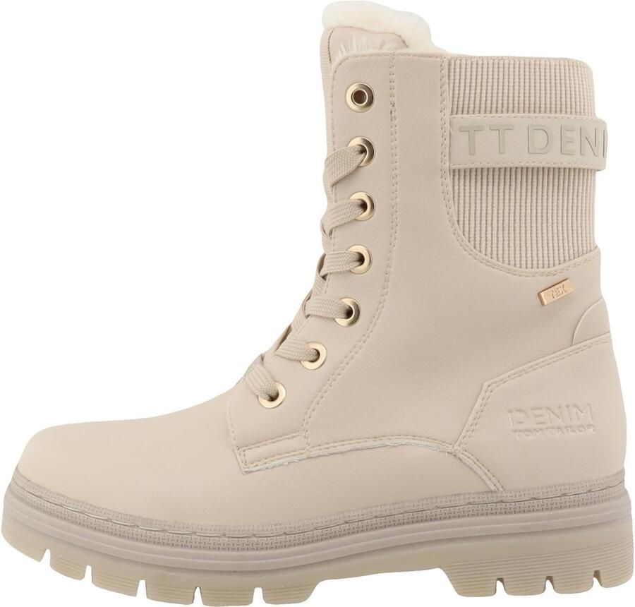 TOM TAILOR Veterlaarsjes beige - Foto 2