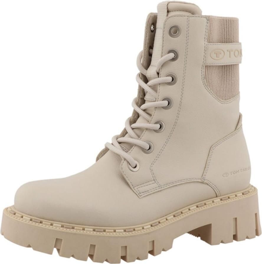 TOM TAILOR Veterlaarsjes beige - Foto 2