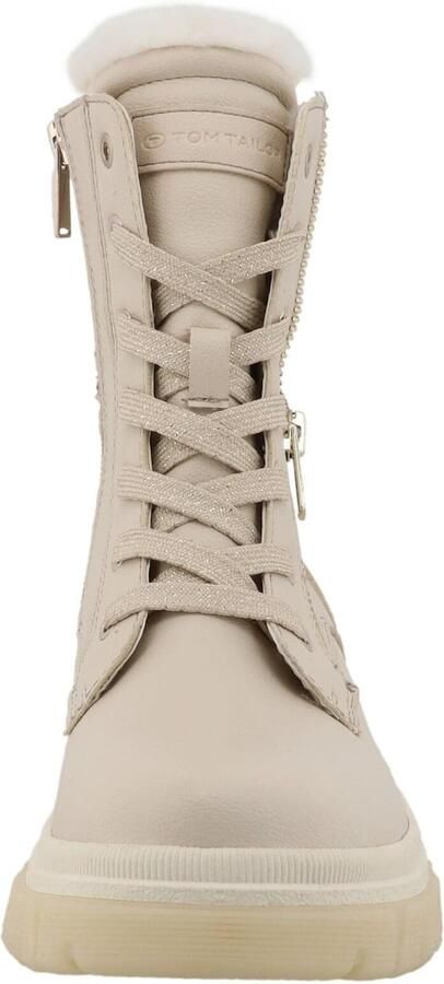 TOM TAILOR Veterlaarsjes beige - Foto 3