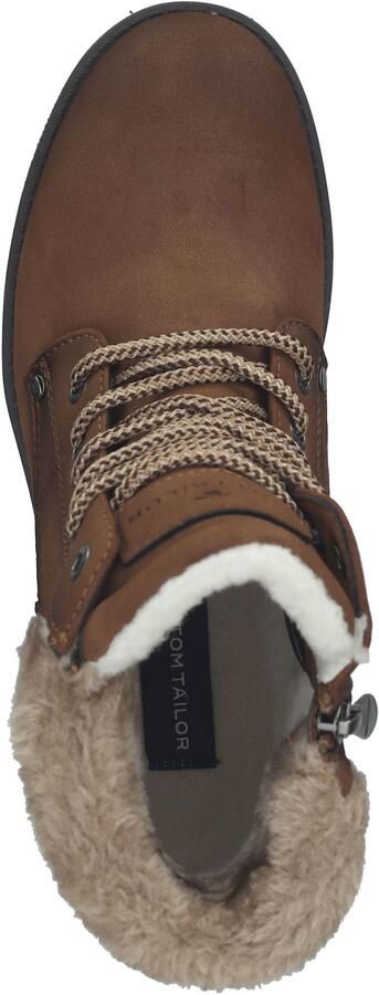 Tom Tailor Winterlaarzen Werkschoenen hiking boot met blokhak - Foto 6