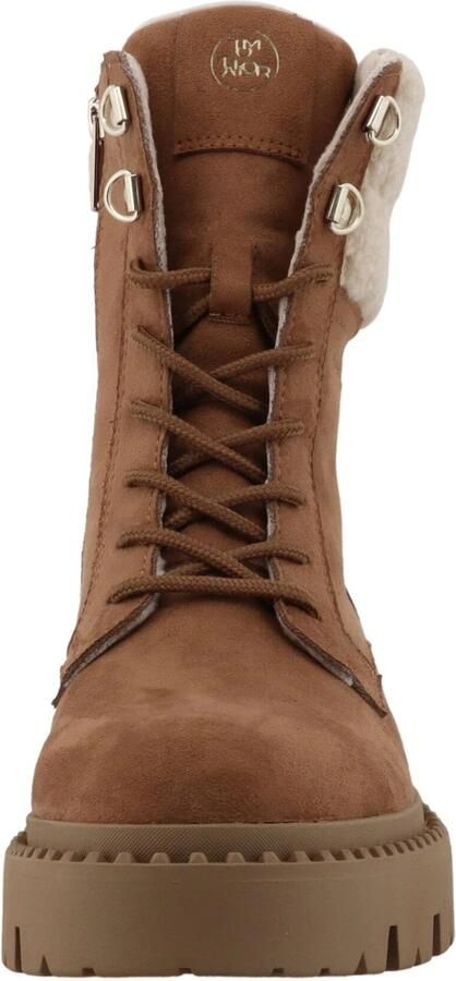 TOM TAILOR Veterlaarsjes cognac