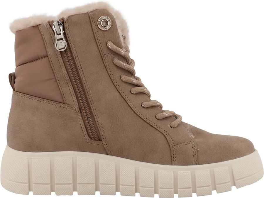 TOM TAILOR Veterlaarsjes donkerbeige