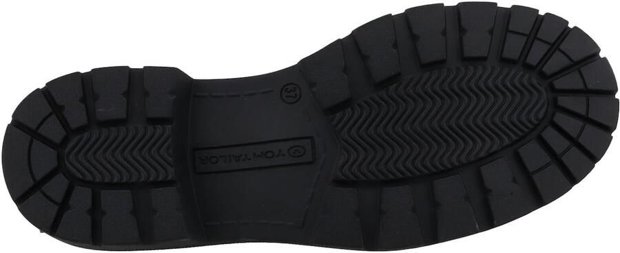 Tom Tailor Veterschoenen Werkschoenen hiking boot met blokhak - Foto 5
