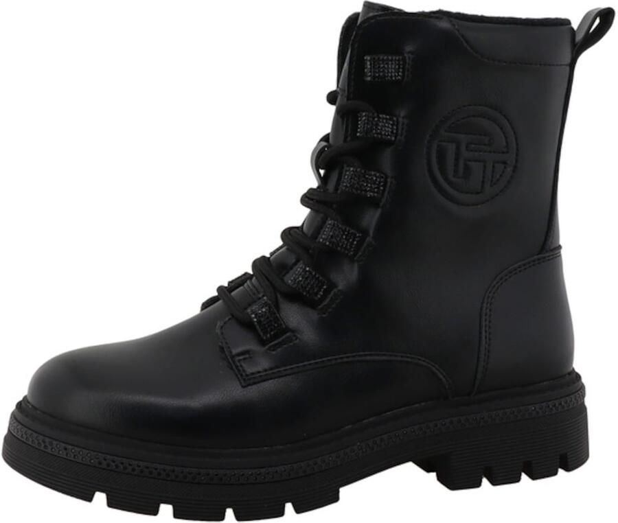 TOM TAILOR Veterlaarsjes zwart - Foto 2