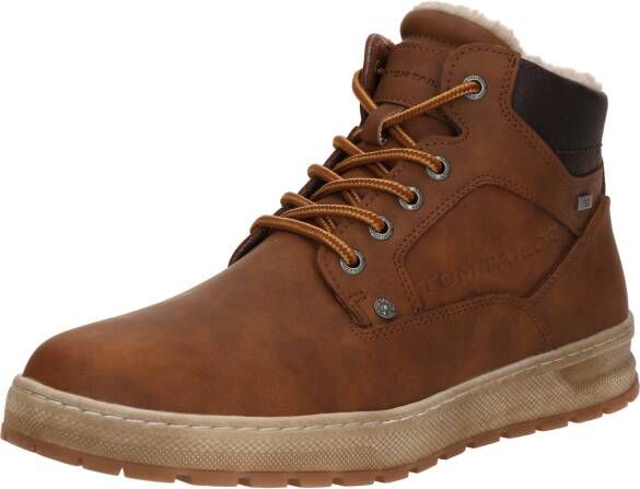 Tom Tailor Winterlaarzen plateau veterschoenen high-top sneaker met binnenrits - Foto 2