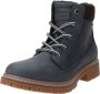 Tom Tailor Hoge veterschoenen met gepolsterde schacht comfortabele breedte g - Thumbnail 2