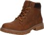 Tom Tailor Winterlaarzen hakken winter-enkellaars veterschoenen met logo-decoratie - Thumbnail 2