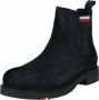 Tommy Hilfiger Chique Blauwe Enkellaarsjes met Logo-Accent Blue Heren - Thumbnail 5