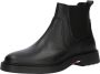 Tommy Hilfiger Zwarte Chelsea Enkellaarzen voor Mannen Black Heren - Thumbnail 3