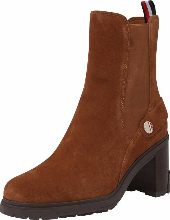 Bruin Tinten Outdoor High Heel Boot Enkellaarsjes Dames Bruin - Foto 5