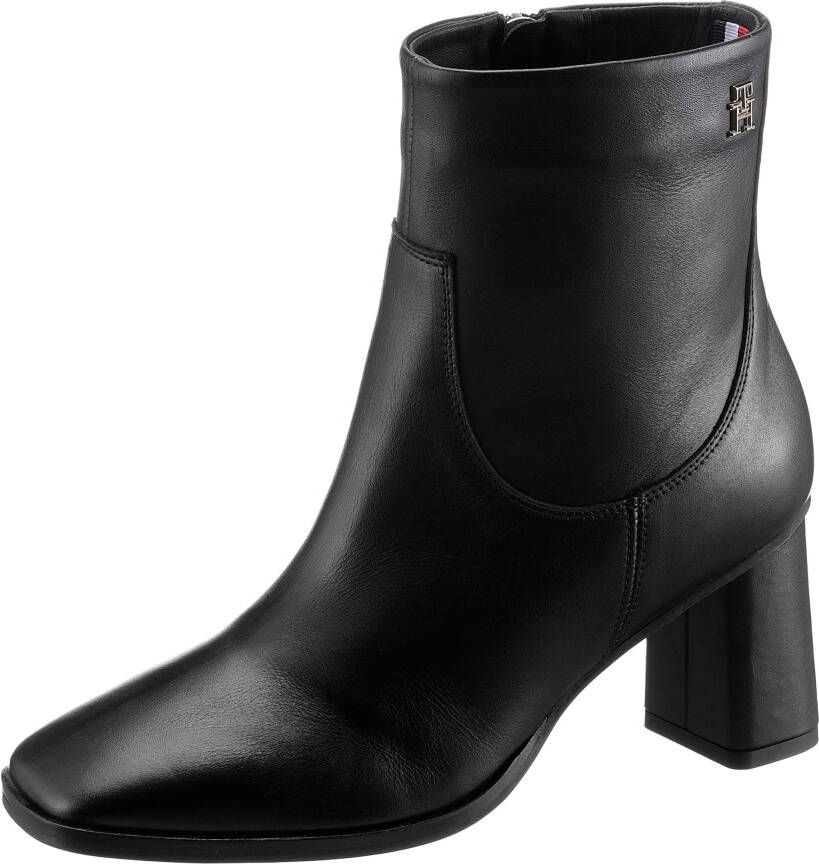 Tommy Hilfiger Laarsjes SOFT SQUARE TOE ANKLE BOOT in carrémodel - Foto 3