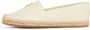 TOMMY HILFIGER Witte Espadrilles Th Logo Leather Espadrille - Thumbnail 3