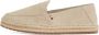 Tommy Hilfiger Espadrilles HILFIGER FLEX ESPA SUEDE LOAFER zomerschoen instapschoen slippers met bamboe-bekleding op de plateau - Thumbnail 2