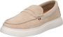 Bruin Tinten Tommy Hilfiger Hybrid Loafers Instappers Heren Beige - Thumbnail 6