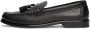 TOMMY HILFIGER Zwarte Loafers Tassel Lth Loafer - Thumbnail 1