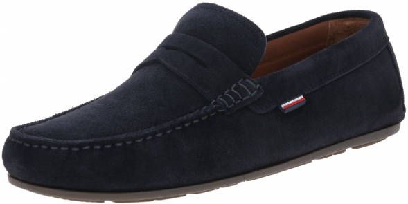 Tommy Hilfiger NU 21% KORTING Instappers CLASSIC SUEDE PENNY LOAFER met siertrensje - Foto 7