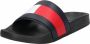 Tommy Hilfiger Badslippers RUBBER TH FLAG POOL SLIDE zomerschoen badschoen slipper voor bad en strand - Thumbnail 7