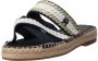 TOMMY HILFIGER Slippers Dames Golden Webbing 1 Maat: 36 Materiaal: Textiel Kleur: Blauw - Thumbnail 7