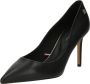 Tommy Hilfiger Elegante Zwarte Leren Hakken - Thumbnail 3
