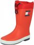Tommy Hilfiger Rain Boot Laarzen Rubber Rood - Thumbnail 4