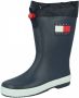 Tommy Hilfiger regenlaarzen donkerblauw kids Imitatieleer 30 - Thumbnail 4