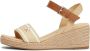 Tommy Hilfiger Sleehaksandaaltjes WEBBING WEDGE SANDAL zomerschoen sandaal keilhak met verstelbare gesp - Thumbnail 3
