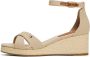 Tommy Hilfiger Sleehaksandaaltjes FLAG CRISS-CROS MID WEDGE ESPAD bandjessandaal zomerschoen met verstelbare gesp - Thumbnail 3