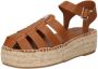 Tommy Hilfiger Sandalen TH AUTHENTIC LEATHER ESPADRILLE zomerschoen sandaal plateauhak met verstelbare gesp - Thumbnail 3