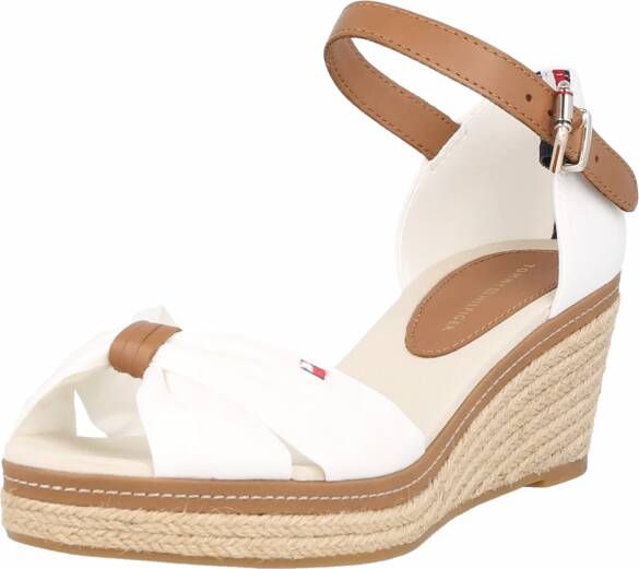 Platte schoenen voor Dames Schoenen voor voor Platte schoenen voor Platte  sandalen Tommy Hilfiger Sandalen Fw0fw06230 in het Wit allware.com.br