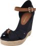 Tommy Hilfiger Espadrilles BASIC OPEN TOE HIGH WEDGE - Thumbnail 2