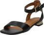 Tommy Hilfiger Zwarte platte sandalen voor vrouwen Black Dames - Thumbnail 3