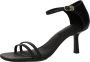 Tommy Hilfiger Highheel sandaaltjes KITTEN HEEL SANDAL LEATHER stilettohak partyschoen avondd schoen verstelbare enkelriem - Thumbnail 2