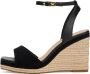 Tommy Hilfiger Sandaaltjes van leer met sleehak - Thumbnail 1