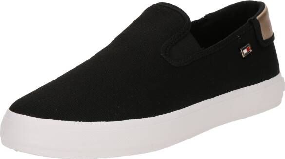Tommy Hilfiger Slip-on sneakers VULC CANVAS SLIP-ON SNEAKER plateau vrijetijdsschoen halfschoen met contrastafwerking smalle vorm - Foto 2