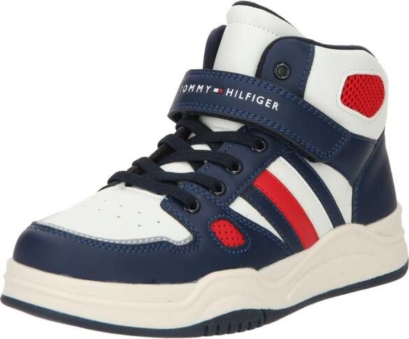Tommy Hilfiger Jacobs sneakers blauw wit rood Imitatieleer Meerkleurig 27 - Foto 3
